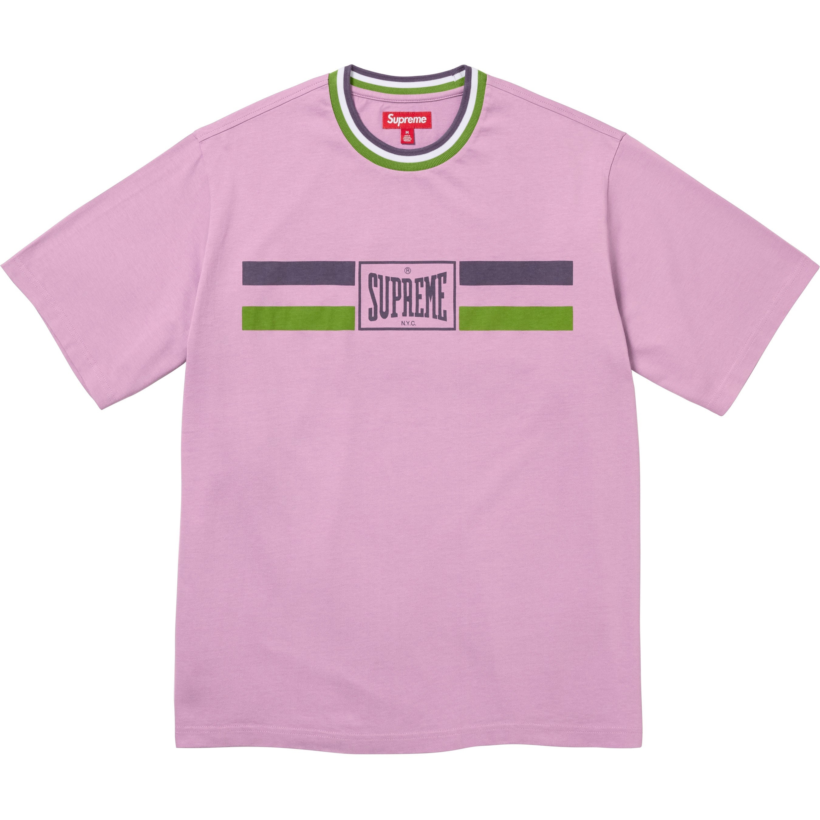 Warm Up Stripe S/S Top view 10